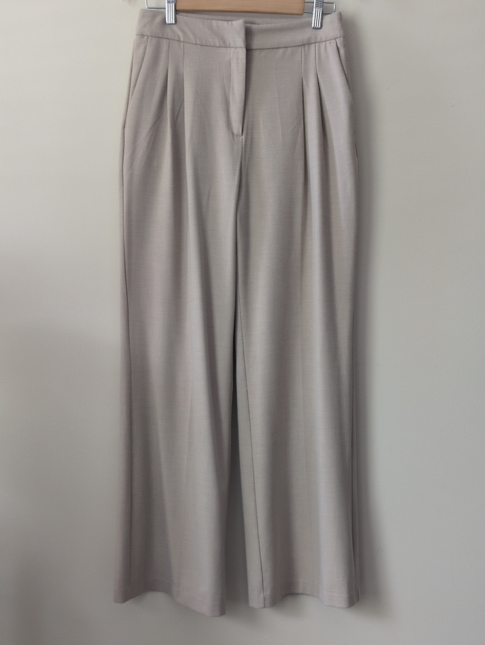House of Harlow 1960 Wide-Leg Pants in Light Beige